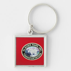 VS, Montana, Glacier National Park, Antiek 2 Sleutelhanger