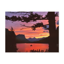 VS, Montana, Glacier National Park. Landschap