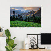 VS, Montana, Glacier National Park, Logan Pass Poster (Thuiskantoor)