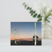 VS, Nebraska, Omaha, Bob Kerrey Pedestrian Briefkaart (Staand voorkant)