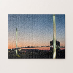 VS, Nebraska, Omaha, Bob Kerrey voetgangersbrug Legpuzzel