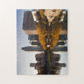 VS, Nebraska, Omaha, Gene Leahy Mall, Silhouet Legpuzzel (Verticaal)