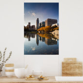 VS, Nebraska, Omaha, Gene Leahy Mall, Skyline Poster (Keuken)