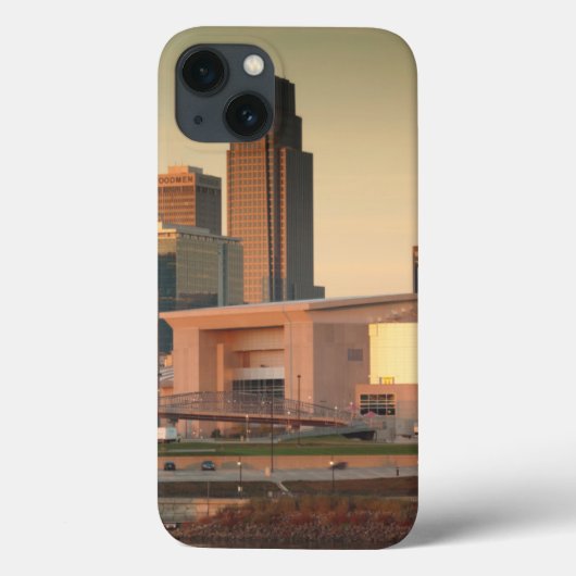 VS, Nebraska, Omaha, Silhouet Case-Mate iPhone Case (Achterkant)