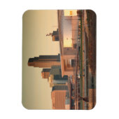 VS, Nebraska, Omaha, Silhouet Magneet (Verticaal)