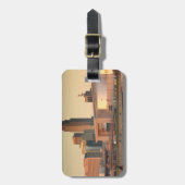 VS, Nebraska, Omaha, Skyline Bagagelabel (Voorkant verticaal)