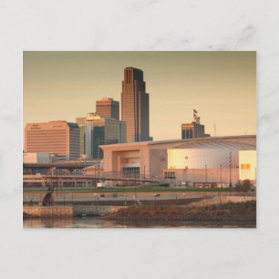 VS, Nebraska, Omaha, Skyline Briefkaart
