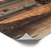 VS, Nebraska, Omaha, Skyline Poster (Hoek)