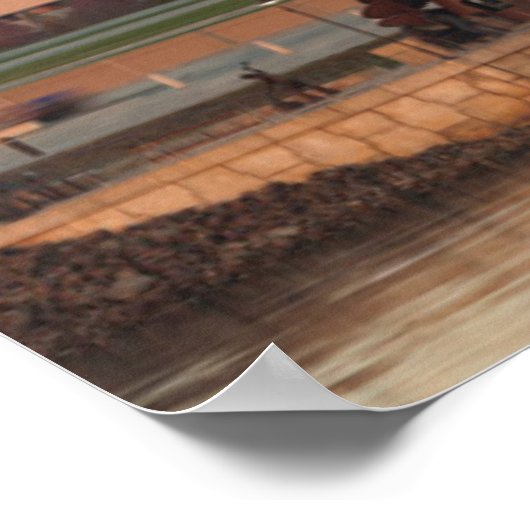 VS, Nebraska, Omaha, Skyline Poster (Hoek)