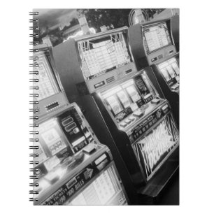 VS, Nevada, Las Vegas: Casino gokautomaten / Notitieboek