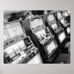 VS, Nevada, Las Vegas: casino gokautomaten / Poster