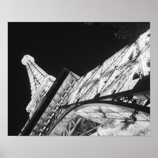 VS, Nevada, Las Vegas: Eiffeltoren / Parijs Poster (Voorkant)