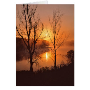 VS, New England, Maine. Autumn Sunrise