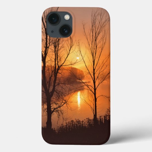 VS, New England, Maine. Herfst zonsopgang Case-Mate iPhone Case (Achterkant)