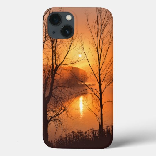 VS, New England, Maine. Herfst zonsopgang Case-Mate iPhone Case (Achterkant)