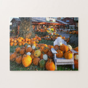 VS, New England, Maine, Wells. Herfsttentoonstelli Legpuzzel