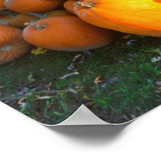 VS, New England, Maine, Wells. Najaars beeldscherm Poster (Hoek)