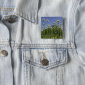 VS, New England, Massachusetts, Boston, 3 Vierkante Button 5,1 Cm (In situ)