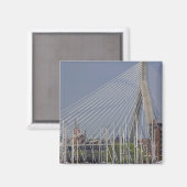 VS, New England, Massachusetts, Boston, boten Magneet (Voorkant / Achterkant)