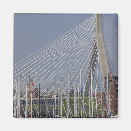 VS, New England, Massachusetts, Boston, boten Magneet (Voorkant)