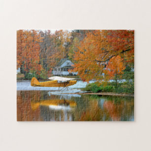 VS, New England, New Hampshire. Drijfvliegtuig Legpuzzel