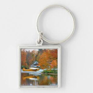 VS, New England, New Hampshire. Drijfvliegtuig Sleutelhanger