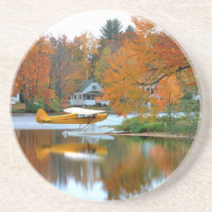 VS, New England, New Hampshire. Drijfvliegtuig Zandsteen Onderzetter