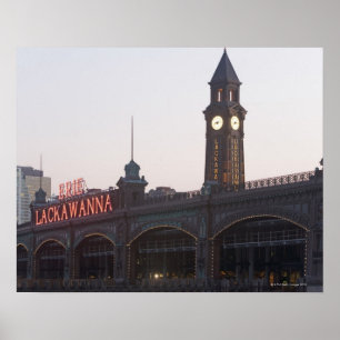 VS, New Jersey, Hoboken, oud treinstation Poster