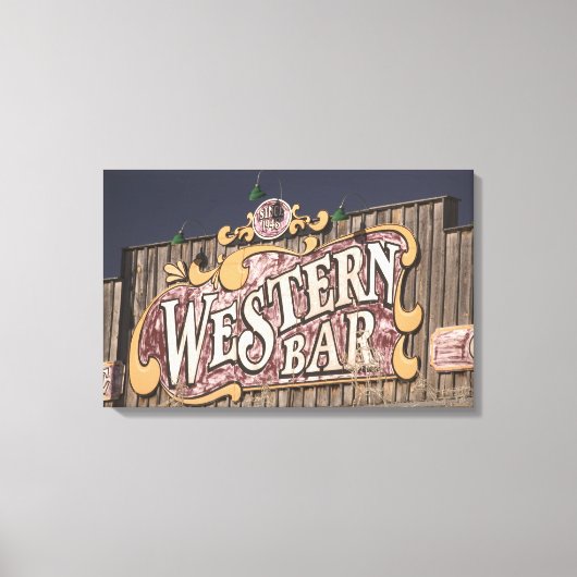 VS, New Mexico, Cloudcroft: Bergstad (el. Canvas Afdruk (Voorkant)