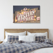 VS, New Mexico, Cloudcroft: Bergstad (el. Canvas Afdruk (Insitu (Slaapkamer))