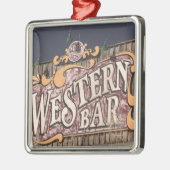 VS, New Mexico, Cloudcroft: Bergstad (el. Metalen Ornament (Links)