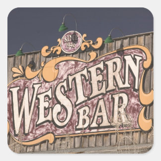 VS, New Mexico, Cloudcroft: Bergstad (el. Vierkante Sticker