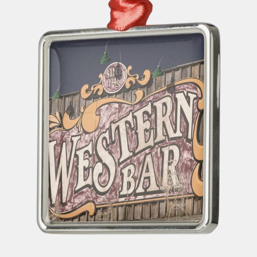 VS, New Mexico, Cloudcroft: Mountain Town (el. Metalen Ornament (Links)