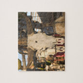 VS, New Mexico, Mesilla: Historisch plein Mesilla Legpuzzel (Verticaal)