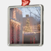 VS, New Mexico, Santa Fe: Canyon Road Gallery Metalen Ornament (Links)