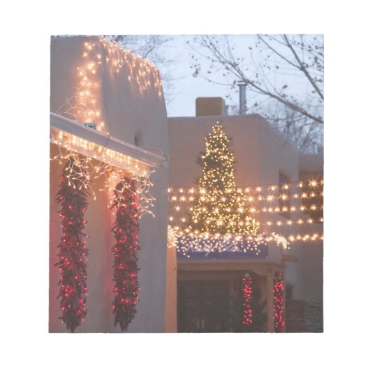 VS, New Mexico, Santa Fe: Canyon Road Gallery Notitieblok (Voorkant)