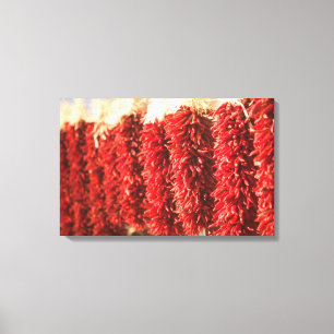 VS, New Mexico, Santa Fe: Downtown Santa Fe, 3 Canvas Afdruk