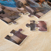 VS, New Mexico, Santa Fe: in het centrum van Santa Legpuzzel