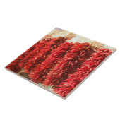 VS, New Mexico, Santa Fe: In het centrum van Santa Tegeltje (Zijkant)