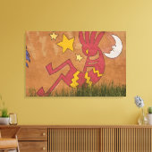 VS, New Mexico, Santa Fe. Muurmuurschildering van Canvas Afdruk (Insitu (Woonkamer))