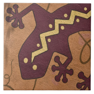 VS, New Mexico, Santa Fe. Sectie Sluiten van Tegeltje