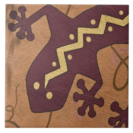 VS, New Mexico, Santa Fe. Sectie Sluiten van Tegeltje (Voorkant)