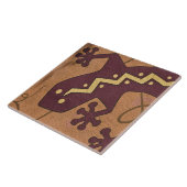 VS, New Mexico, Santa Fe. Sectie Sluiten van Tegeltje (Zijkant)