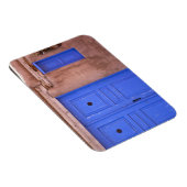 VS, New Mexico, Santa Fe. Uitzicht van een blauwe  Magneet (Rechterzijde)