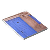 VS, New Mexico, Santa Fe. Uitzicht van een blauwe Notitieblok (Schuin)