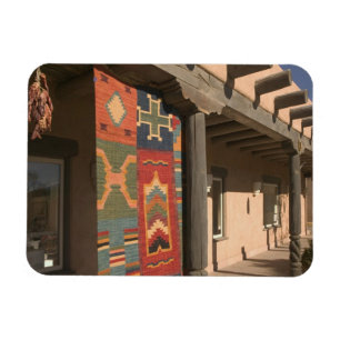 VS, New Mexico, Taos: Navaho Rug Gallery Kit Magneet