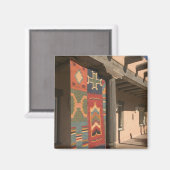 VS, New Mexico, Taos: Navaho Rug Gallery Kit Magneet (Voorkant / Achterkant)