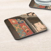 VS, New Mexico, Taos: Navaho Rug Gallery Kit Onderzetter (Linkerzijde)