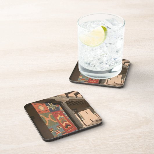 VS, New Mexico, Taos: Navaho Rug Gallery Kit Onderzetter (Rechterzijde)