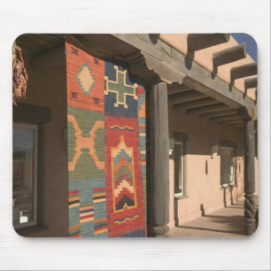 VS, New Mexico, Taos: Navaho Tapijtgalerie Kit Muismat